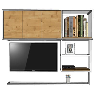 prateleira industrial