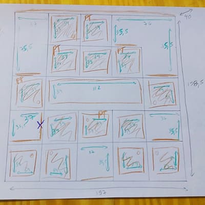 estante industrial desenho